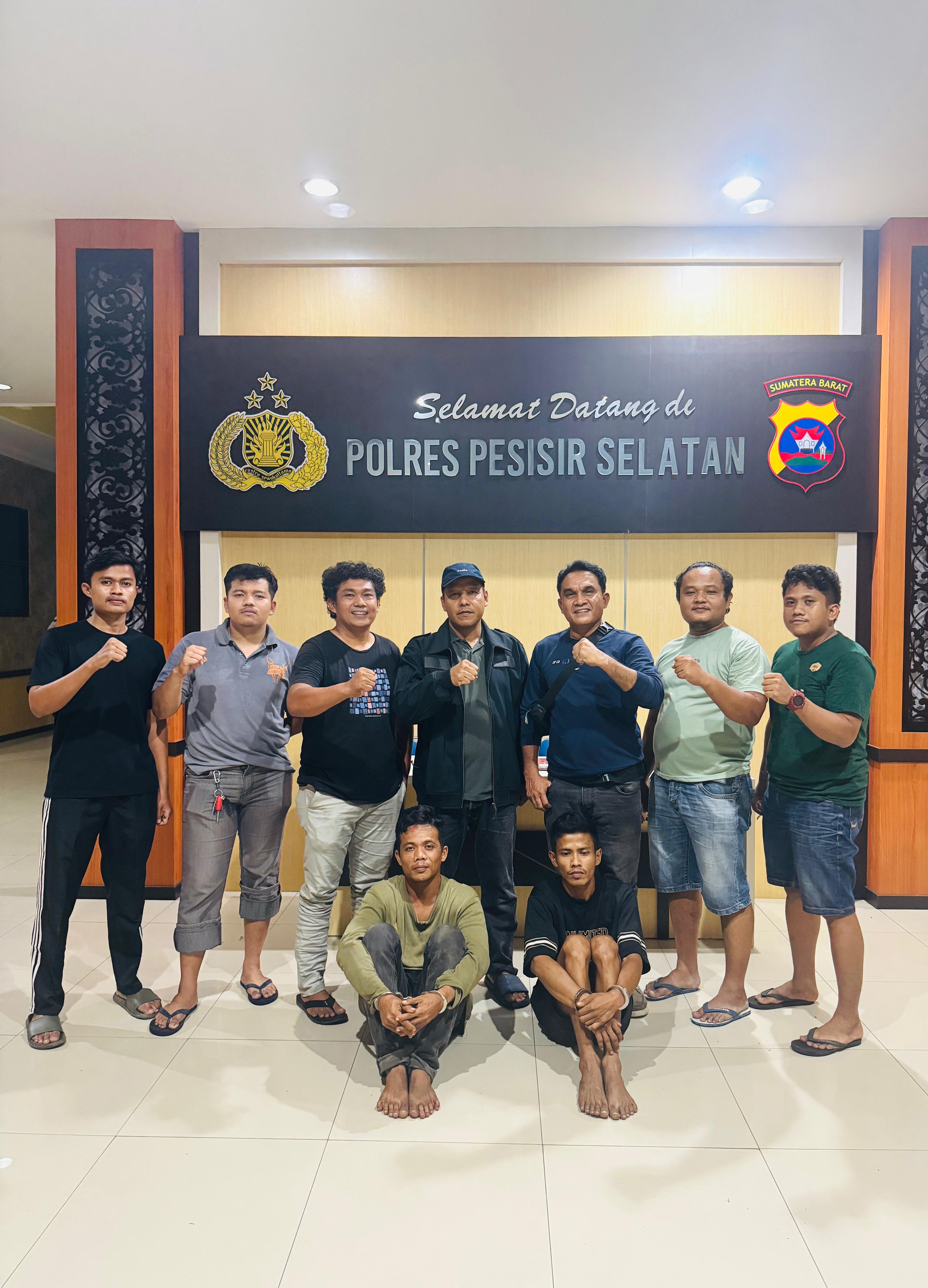 Gerak Cepat Tim Sapu Jagat Sat Resnarkoba Polres Pessel Bekuk 2 Pelaku Berantai Kepemilikan Shabu dan Ganja
