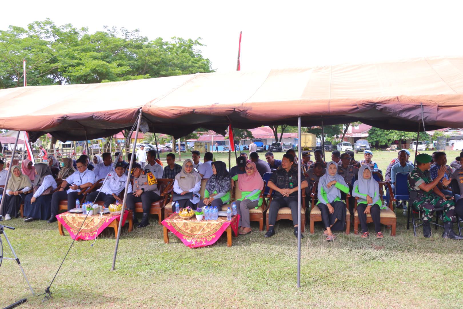 Polres Pesisir Selatan Ikuti Kegiatan Lauching Gugus Tugas Polri Dalam Mendukung Ketahanan Pangan Nasional.