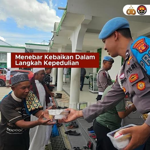 Setiap langkah kecil yang kita ambil untuk peduli terhadap orang lain adalah cermin dari kekuatan kebaikan.