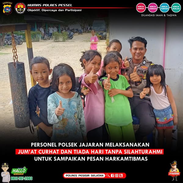 Polsek Bayang, IV Jurai, Ranah Pesisir dan Linggo Berikan Segala Pendampingan Agar Harkamtibmas Terus Terjaga
