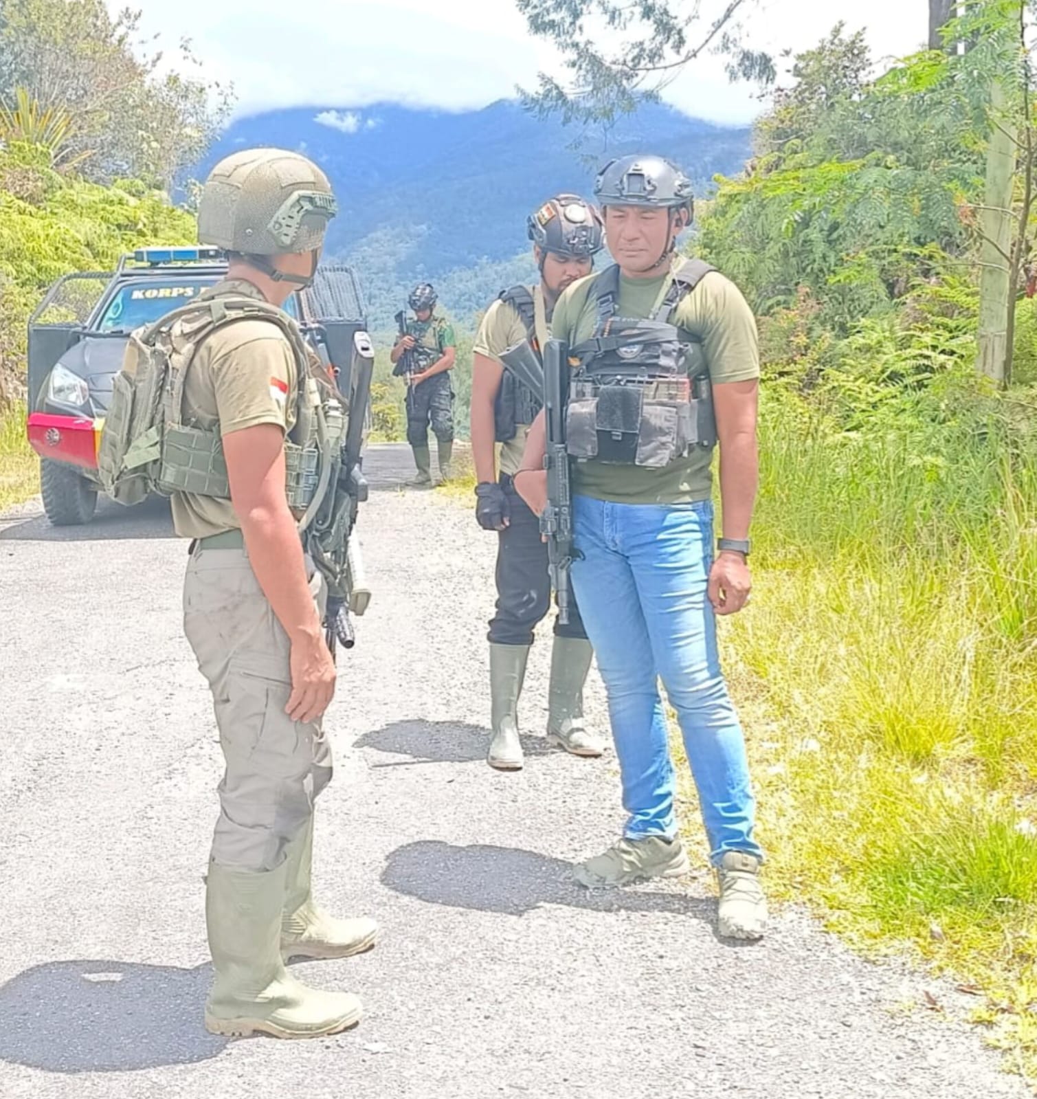 *Dua OTK Beraksi di Intan Jaya, Satgas Ops Damai Cartenz-2025 Respon Cepat*