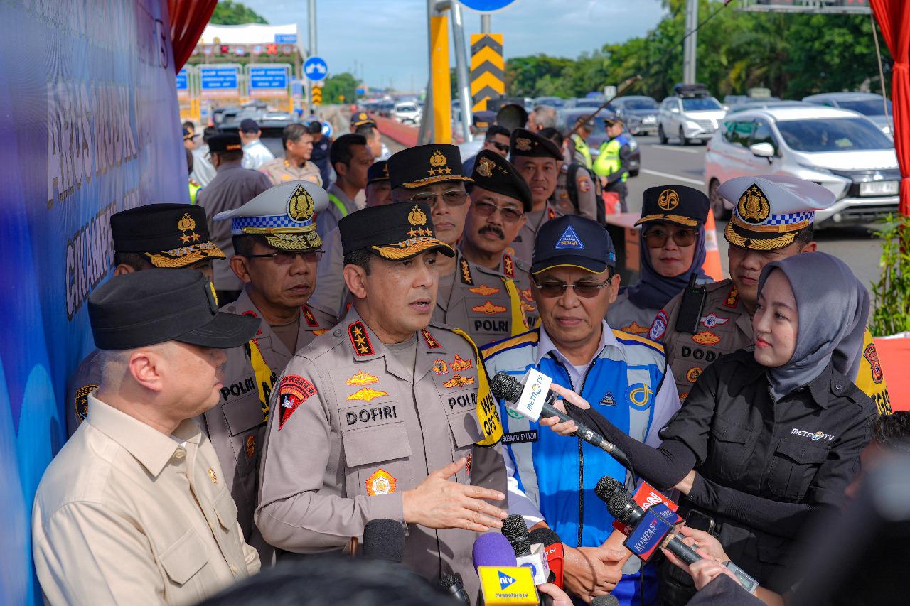 Wakapolri: Arus Mudik Sempat Padat Gegara Banyak Pemudik Tunggu One Way Diberlakukan