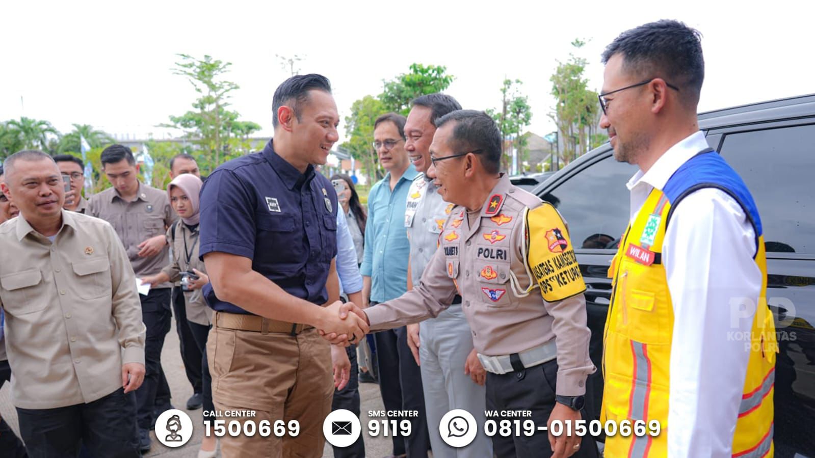 *Menko AHY Apresiasi Korlantas Polri atas Kerja Keras Jaga Kelancaran Arus Mudik Lebaran 2025*