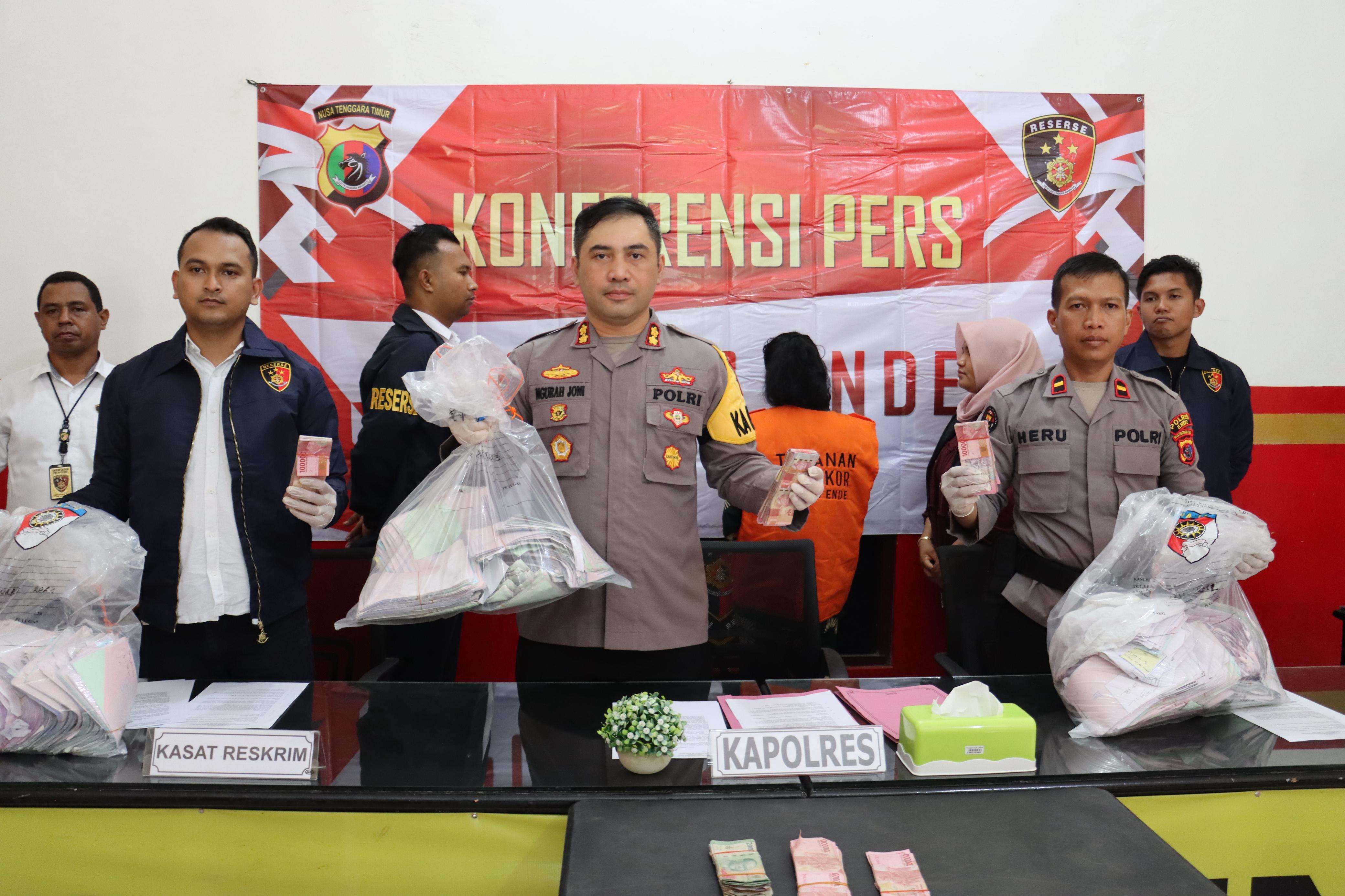 Polda NTT : Melalui Polres Ende Tetapkan FM Sebagai Tersangka Dugaan Tindak Pidana Korupsi Di RSUD Ende