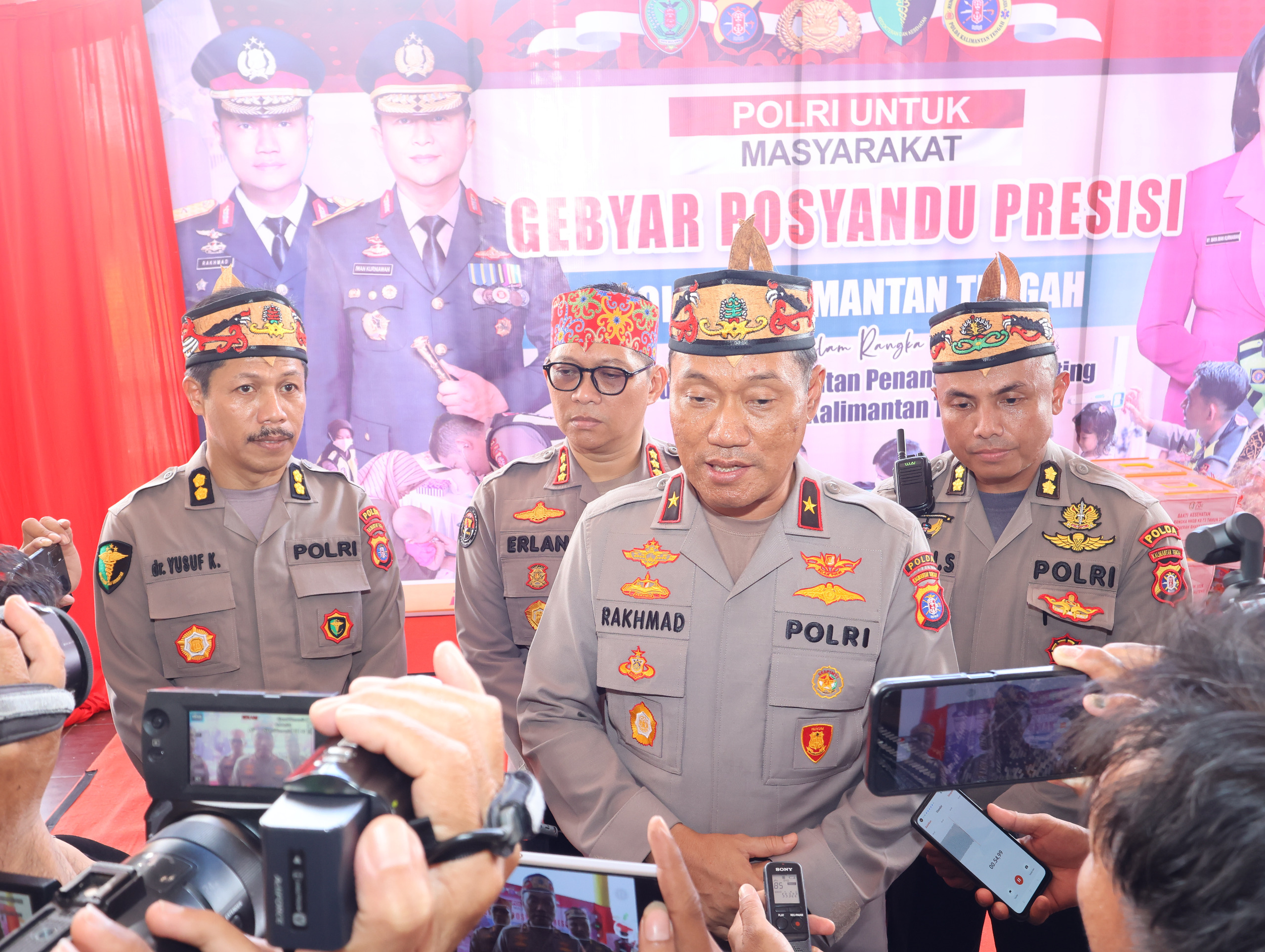 Polda Kalteng Inisiasi Gebyar Posyandu Presisi se-Kalteng, sebagai Wujud Kebersamaan, Kepedulian dan Kemanfaatan Guna Menurunkan Stunting Dengan Cepat