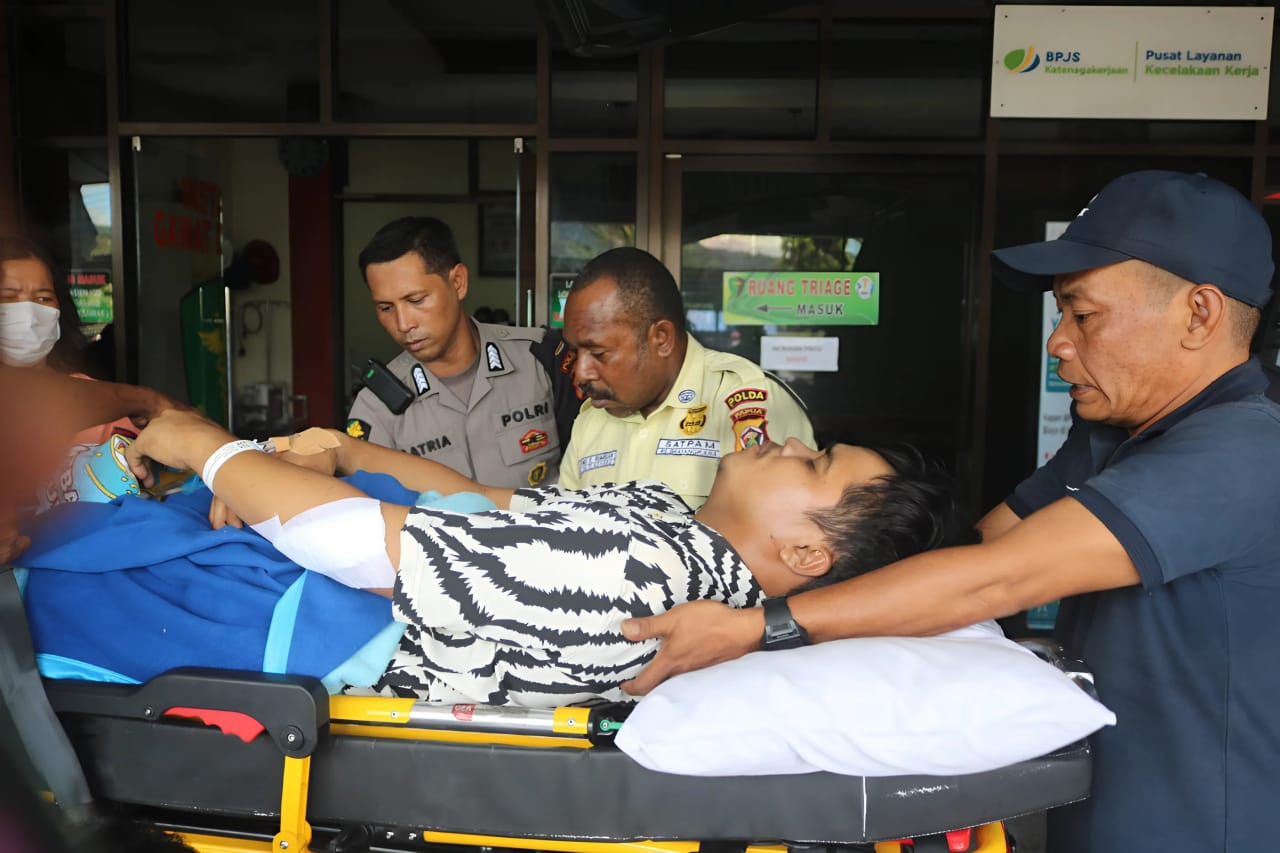 Pasca Penyerangan KKB, Anggota Polres Yahukimo Dirujuk ke RS Bhayangkara Tingkat I Kramat Jati, Jakarta