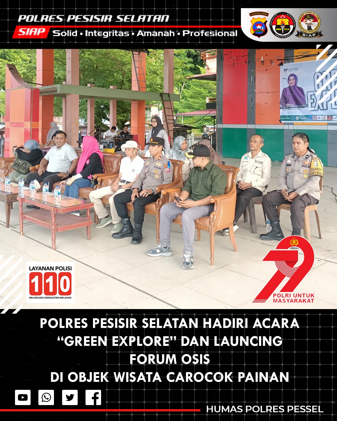 Polres Pesisir Selatan Hadiri 