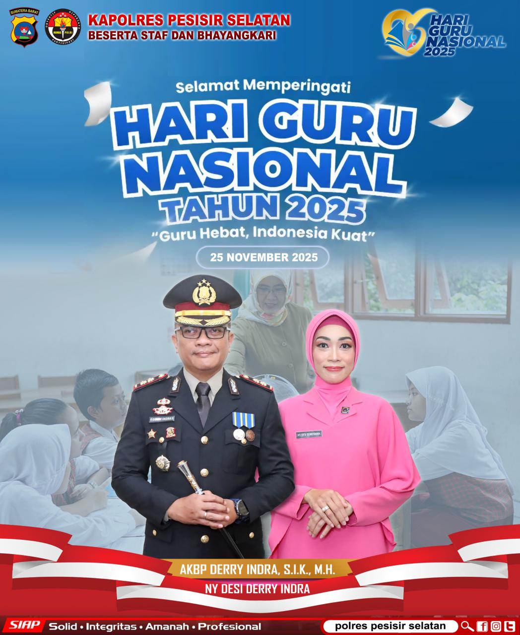 SELAMAT HARI GURU NASIONAL 2025